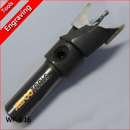 Free shipping 16mm solid carbide Bead knife small centre hole 2.0mm Wood beads tools/Woodworking Router Bit