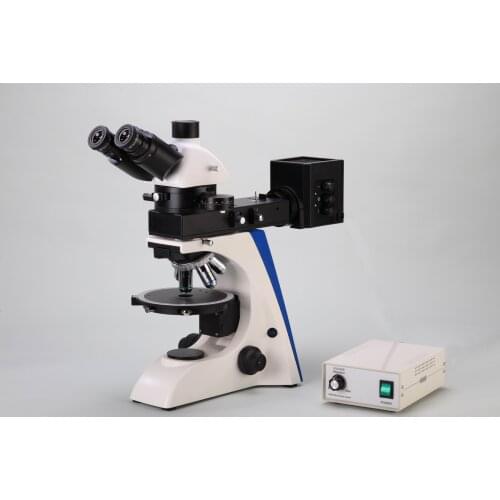 Free shipping to Ukraine! Polarization Microscope EUM-5000PRT with extra mechanical stage and analyzer unit