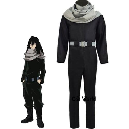 Boku No Hero Academia My Hero Academia Aizawa Shouta Uniform Jumpsuits Outfit Anime Cosplay Costumes