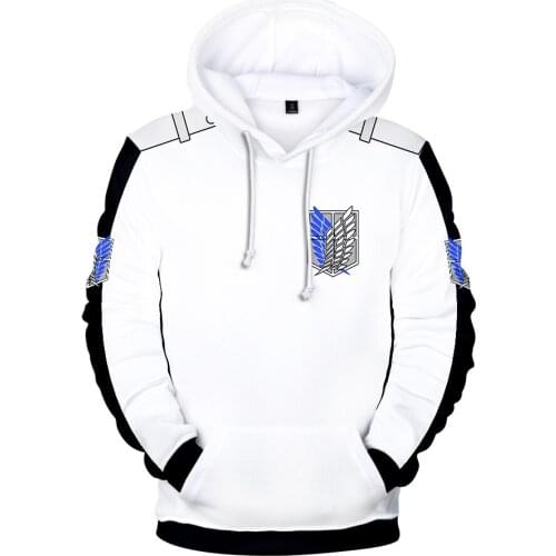 Kids Attack on Titan Hoodie Sweatshirt Hot Sale Anime Boys Hoodies for Teen Girls Sweatshirt Cosplay Costume Kids Clothes