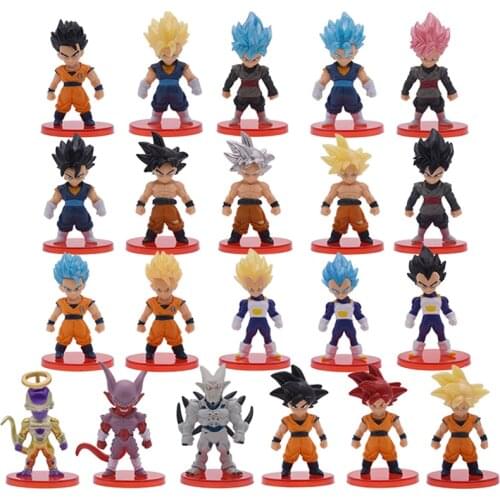 Anime Set Action Figure Model Toys PVC Anime Figures Statue Collectible Dolls Toy Xmas Gifts 4-21pcs/set Figurine