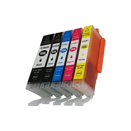 PhotoPrint Canon MG5550 Compatible 5 Color Imported Equivalent Cartridge Kit 424869403