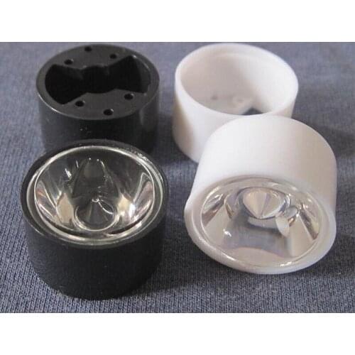 #IXNM-20 High quality Led Lens Sets, Lens Diameter: 20mm, Holder Size: 22X13mm, 5 degree, Plano Clean Surface, PMMA