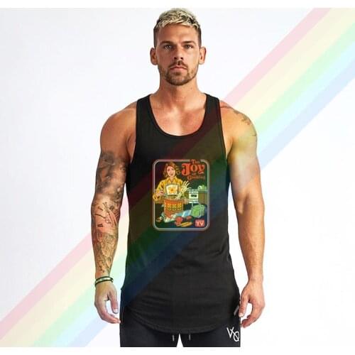 Classic Oil Paintings The Joy Of Cooking Comfortable Bodybuilding Tank Tops For Men Summer Gym Clothing Customized Vest Shirts