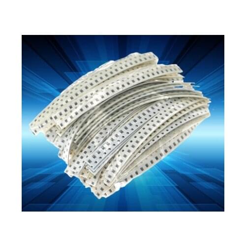 2000pcs 0805 SMD Resistor Kit Assorted Kit 1ohm-1M ohm 5% 80valuesX 25pcs=2000pcs Sample Kit
