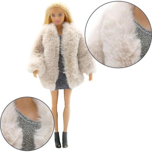 New 20cm Clothes 3 Styles Plush Coat Fashion Dresses 1pcs Accessories Girls Handmade S5P3 Kids T Gift Toys R3O7