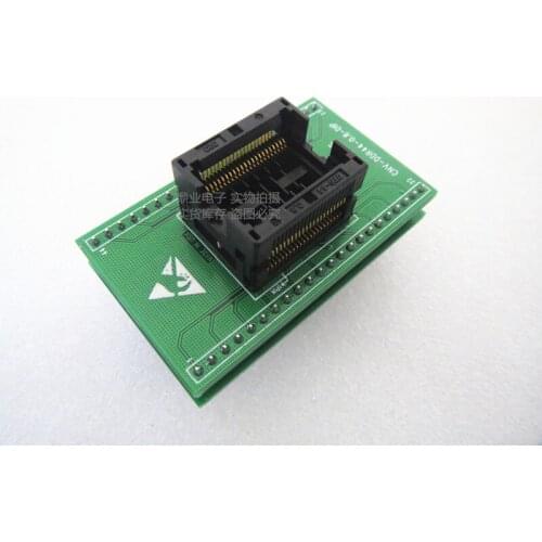 Opentop Double layer CNV-DDR44-0.8-DIP TSOP44/DIP 44PIN pitch 0.8MM IC Burning seat Adapter testing seat Test Socket test bench