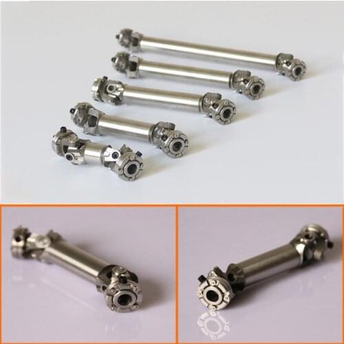 Stainless Steel Drive Shaft CVD for 1/14 Tamiya RC Truck Trailer Tipper Scania MAN Benz Actros Volvo Car Diy Parts