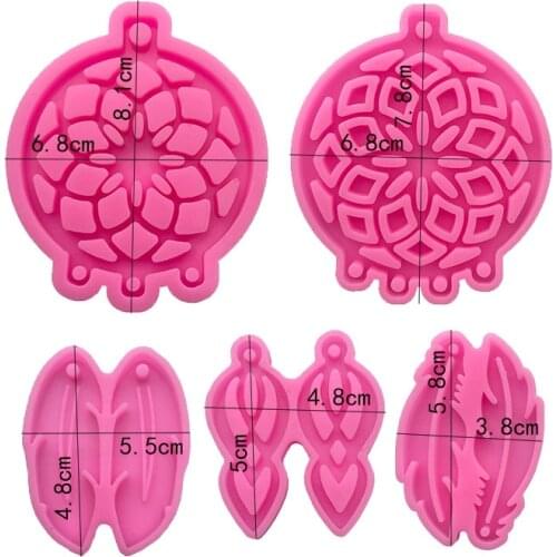 Silicone Mold For Resin Epoxy Form For Candles Dream Catcher Feather Pendant Making Moulds DIY Crafts Supplies 1pc