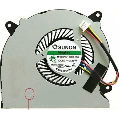 SSEA Brand New CPU Fan for ASUS N550 N550J N750 N750JK N750JV G550JK Laptop CPU Cooling fan MF60070V1-C180-S9A