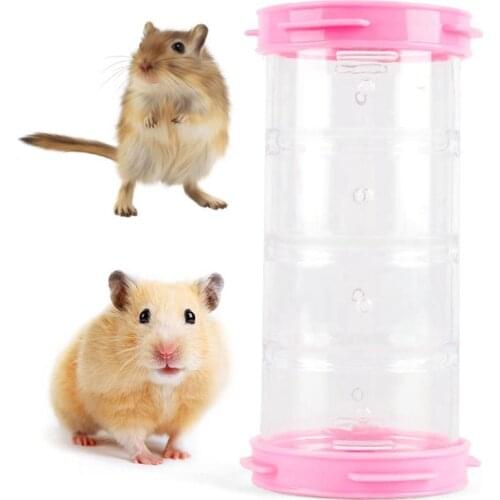 1pc Hamster Tube Toy Hamster Training Playing Connected External Tunnel Toys For Small Animal Hamster Cage Product Products