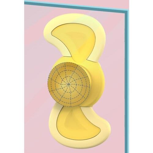 3pcs Cartoon Tops Toy Animal Turntable Windmill for Kids