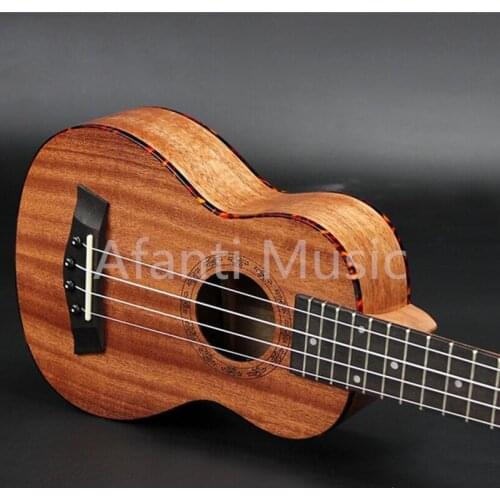Afanti 21 inch black mahogany top Mahogany Back & sides Ukulele