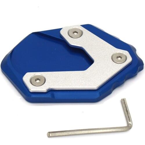 Motor Accessories Kickstand Kick Side Stand Pedal Extension Pad Enlarge Plate For BMW F750GS F850GS F 750 GS F 850 GS 2018 2019