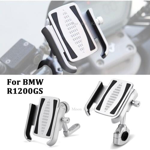 For BMW r1200gs lc R1200 GS R 1200GS R NINE T 13-17 R NINET Universal Mobile Phone Holder Motorcycle Bicycle Stand Rotatable
