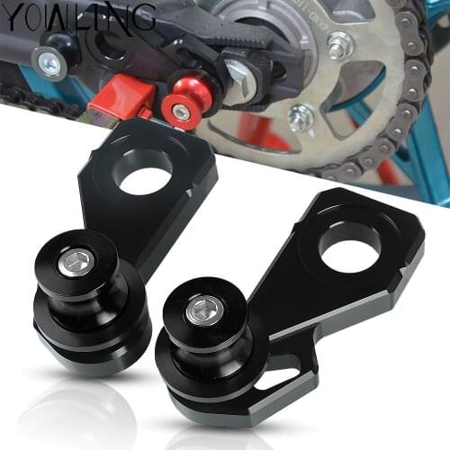 For Honda CBR650R CBR650F CB650F CRF1000L Africa Twin Adventure Sports Chain Adjustment Block Frame swingarm Spools sliders