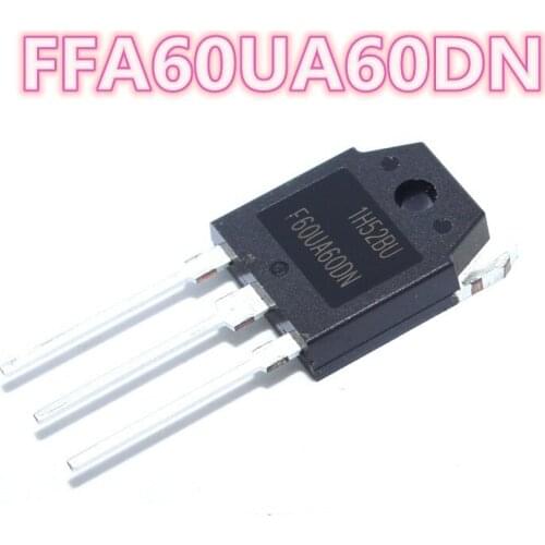 FFA60UA60DN FFA-60UA60DN 60UA60DN F60UA60DN 60A 600V TO-247 fast recovery rectifier tube Test good quality