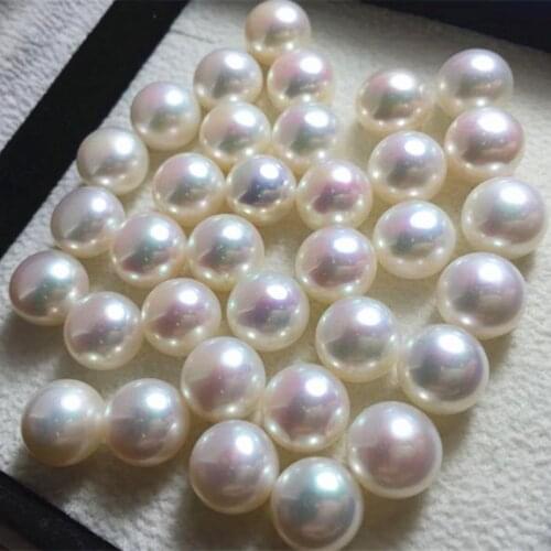 Natural Pink/White/Purple Pearl Mussel Steamed Bread Shape Pearl 6-11mm Loose Pearl Jewelry Earrings Making DIY Wholesale
