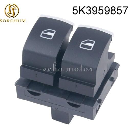 New Electric Power Window Switch Button 5K3959857 For V W Golf Rabbit Eos Passat
