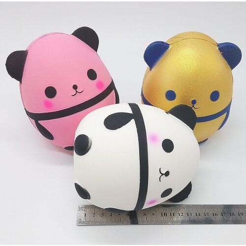 2020 New Slow Rebound Giant Panda Egg Toy Slow Rebound Giant Panda Egg Simulation Model Pressure Release Toy