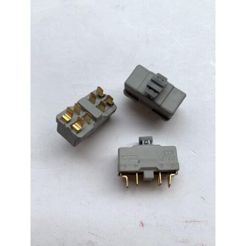 Original New 100% 8URGE55 one key 2-way gold-plated 8pin micro switch two closed two open silver contacts gold-plated feet