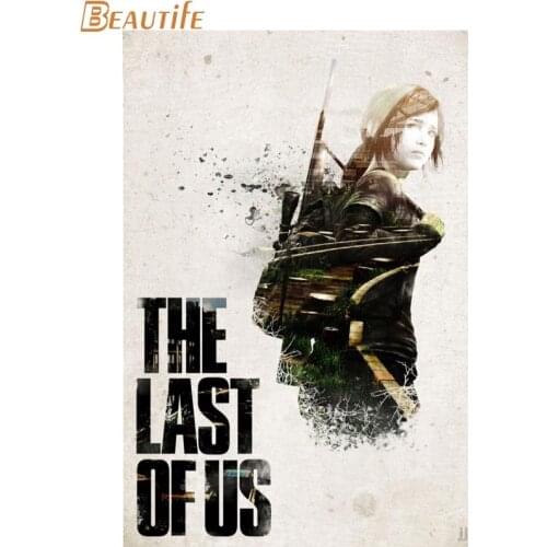 Custom The Last of Us Style Poster Canvas Silk poster Novelty Print Your Own Picture On Room Wall poster 20x30cm 27x40cm 30x45cm