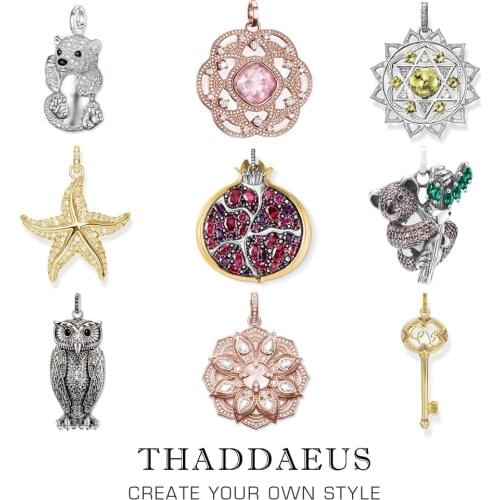 Pendant Pomegranate,2020 Brand New Vintage Fashion Jewelry Europe Bijoux 925 Sterling Silver Symbol of Life Gift For Woman