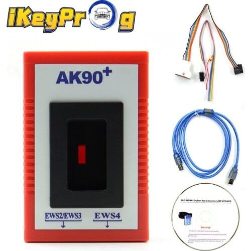 2020 AK90 V3.19 Key Programmer For EWS From 1995-2005 AK90+ OBD2 Key Programming Tool Key Maker