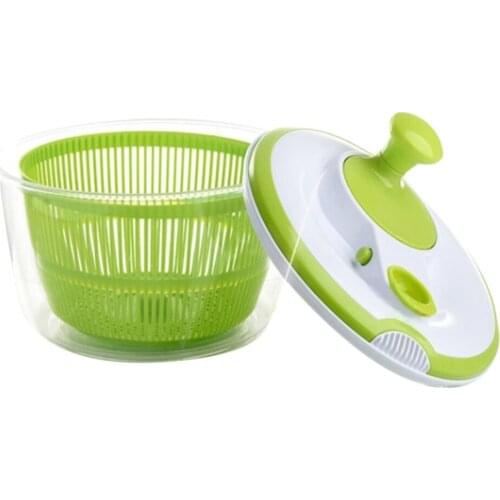 Salad Spinner Vegetable Dehydrator Shaking Washing Drying with the spout BPA Free SAFE EFFICIENT