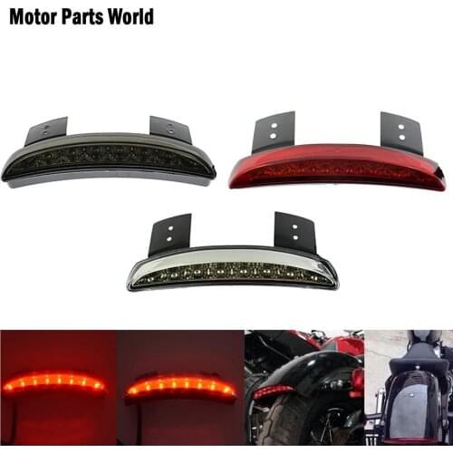 Motorcycle LED Tail Light Lamps Motor Cafe Racer Rear Fender Brake Taillight For Harley Sportster Nightster Roadster XL883 1200