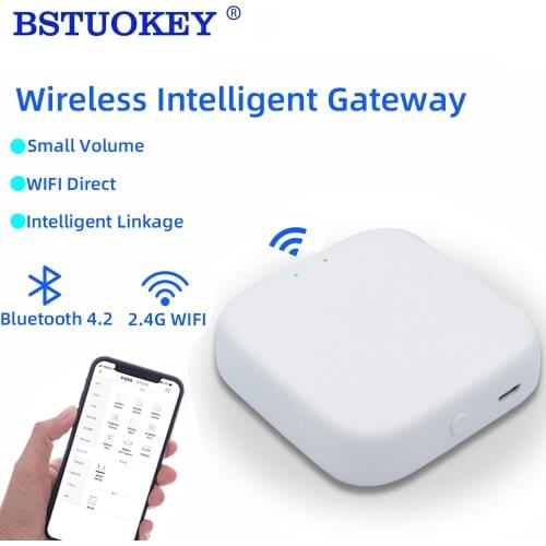 2.4G WIFI Wireless Intelligent Mesh SIG Gateway Bluetooth 4.2 Mesh SIG Device Smart Tuya APP Gateway Transmission 5V 1A