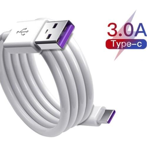 Fast Charging Cable For Xiaomi mi 10 9 lite Pro Pocophone F2 X2 USB Type C Data Sync Cable For Redmi 10X K30 8A 5G