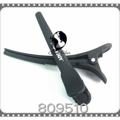 Professional Black Color Plastic Carbon Hair Extension Clip 12pcs/ lot Free Shipping