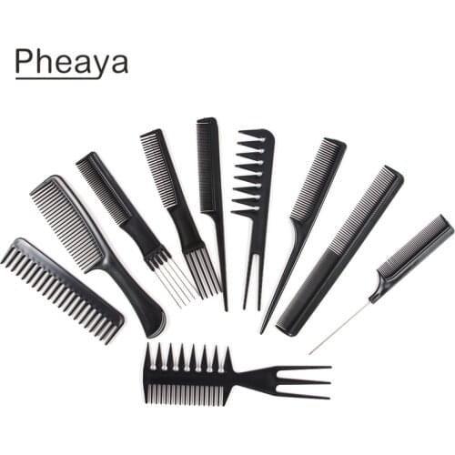 Pheaya 2/4PCS Combs Barber Styling Tools Hairdressing Hair Brush Professional Scalp Care Anti-Static Salon Accessories