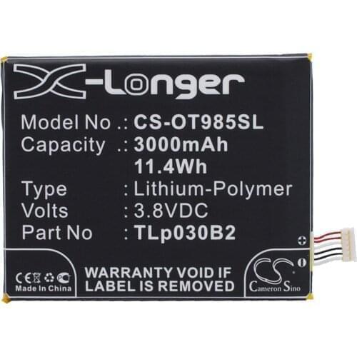 2021 Battery For Alcatel One Touch Flash 2,One Touch Flash 2 Dual SIM Li-Polymer