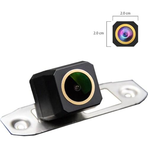 Misayaee Golden HD Car Rear View Reverse Camera Plate Light for Volvo S80 XC90 S40 V60 XC60 S60 C70 V50 XC70 V70