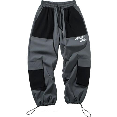 Men Sweatpants Streetwear Autumn Hip Hop Harem Pants Casual Joggers Trouers