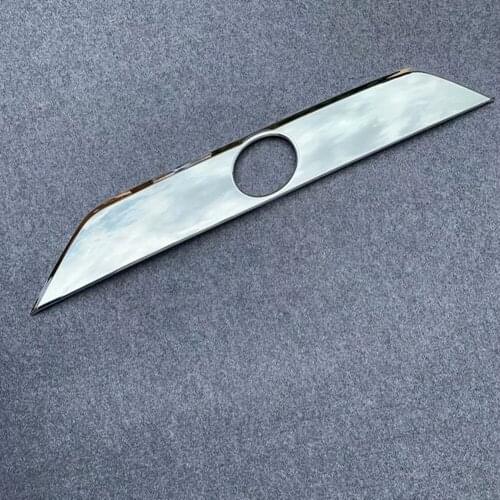 For Toyota RAV4 RAV 4 2019 2020 ABS Chrome Rear Trunk Lid Edge Tailgate Boot Door Bottom Cover Trim Garnish Molding Strip