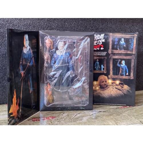 7" NECA Friday the 13th Part 2 II Jason Toys 1:12 Voorhees Ultimate Action Figure Model Collection