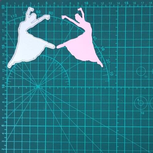 Elegant Dancing Girls /Dancer Metal Cutting Dies For Stamps Scrapbooking Stencils DIY Paper Album Cards Decor Embossing 2020 New