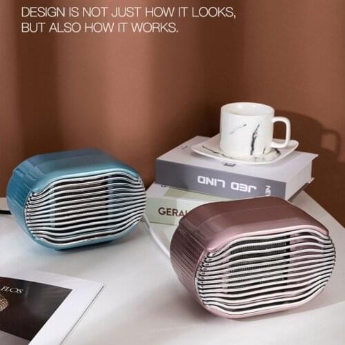 Electric Heater Fan Desktop Heating Fast Power Saving Warmer For Winter Office Mini Portable Heaters