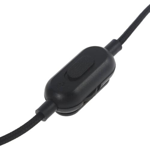 Boom Microphone Cable for Quiet Comfort 35 II QC35 II Headphone Gaming Cables Witeh Mute Switch for PC Laptop PS4 PS5 X-box