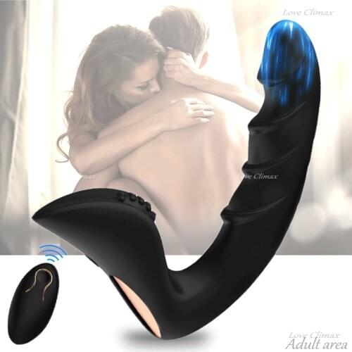 Male Anal Plug Vibrator Prostate Massager Anal Sex Toys Masturbation Female G-Spot Remote Control Vibration Male Adult Products