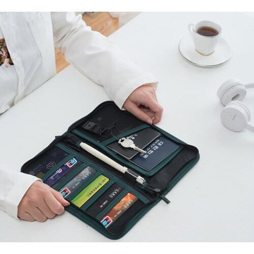 Passport Covers purse Holder Card bag Credit id Card Holder Wallet Organizer Travel accessories cardholder bag PU Passport cover