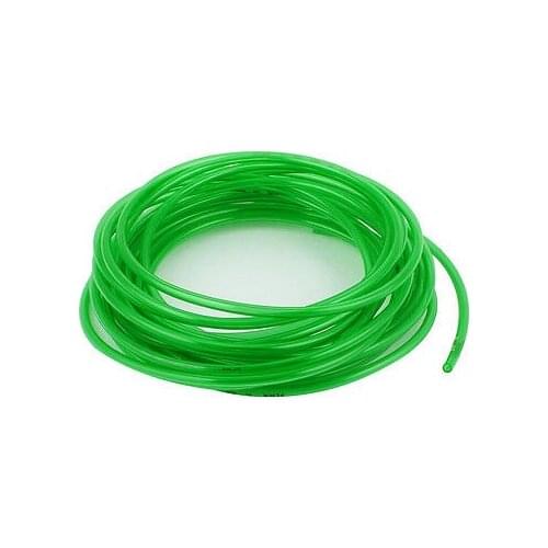 10M 33Ft Length 6mm x 4mm Pneumatic Air Tube PU Hose Green