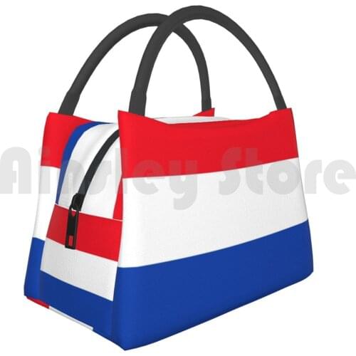 Portable Insulation Bag Netherlands Flag Hat Hat Union Jack Flag Britain