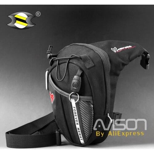 Men and women motorcycle rider knight racing leg bags Waist Pack travel outdoor sports mobile phone bag package made of canvas