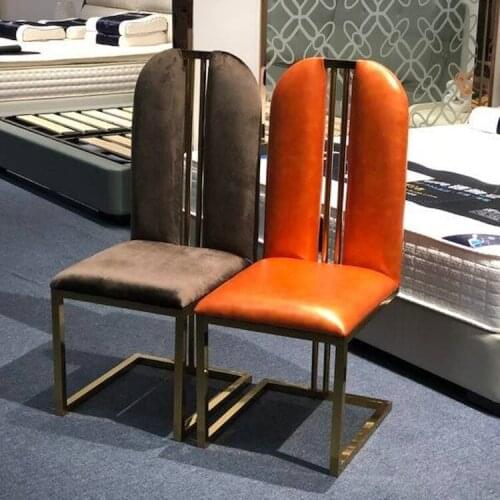 Luxury dinner chair sillas de comedor living room furniture стулья для кухни backrest chairs