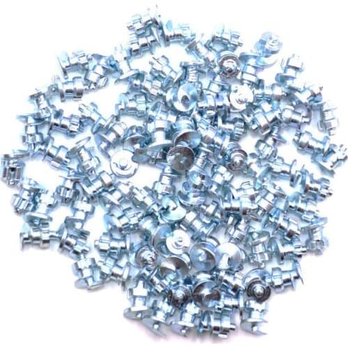 50pcs/set Tires Studs Screw Snow Spikes Wheel Tyres Snow Chains Studs For Shoes ATV Car Motorcycle Bike Tires Winter