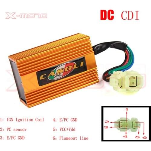 Brand-new Gold Racing CDI DC HP CDI for GY6 CG125 150 200 250cc dirt bike/pit bike ATV Quad Buggy